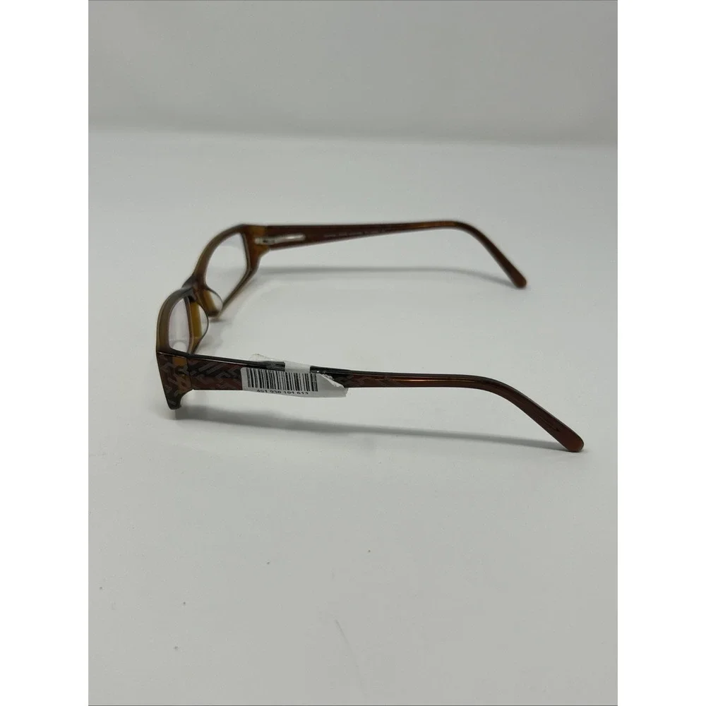 NWT Norman Childs LOVELY LINDA Eyeglasses 53-17-135 Unisex Adult Brown Frames